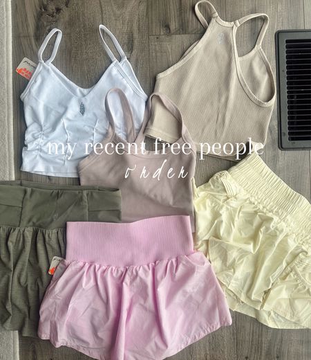 My recent free people order! 

love all these pieces for running, working out & lounging around ☁️🍒🤝🌾✨💚🐚

#LTKxNSale #LTKFindsUnder100 #LTKFitness