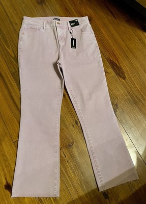 Express Ladies Lilac Cropped Flare High Rise Jeans NWT Size 10R  | eBay | eBay US