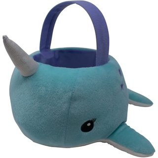 Narwhal Medium Plush Easter Basket, Multi - PG01549 | Walmart (US)