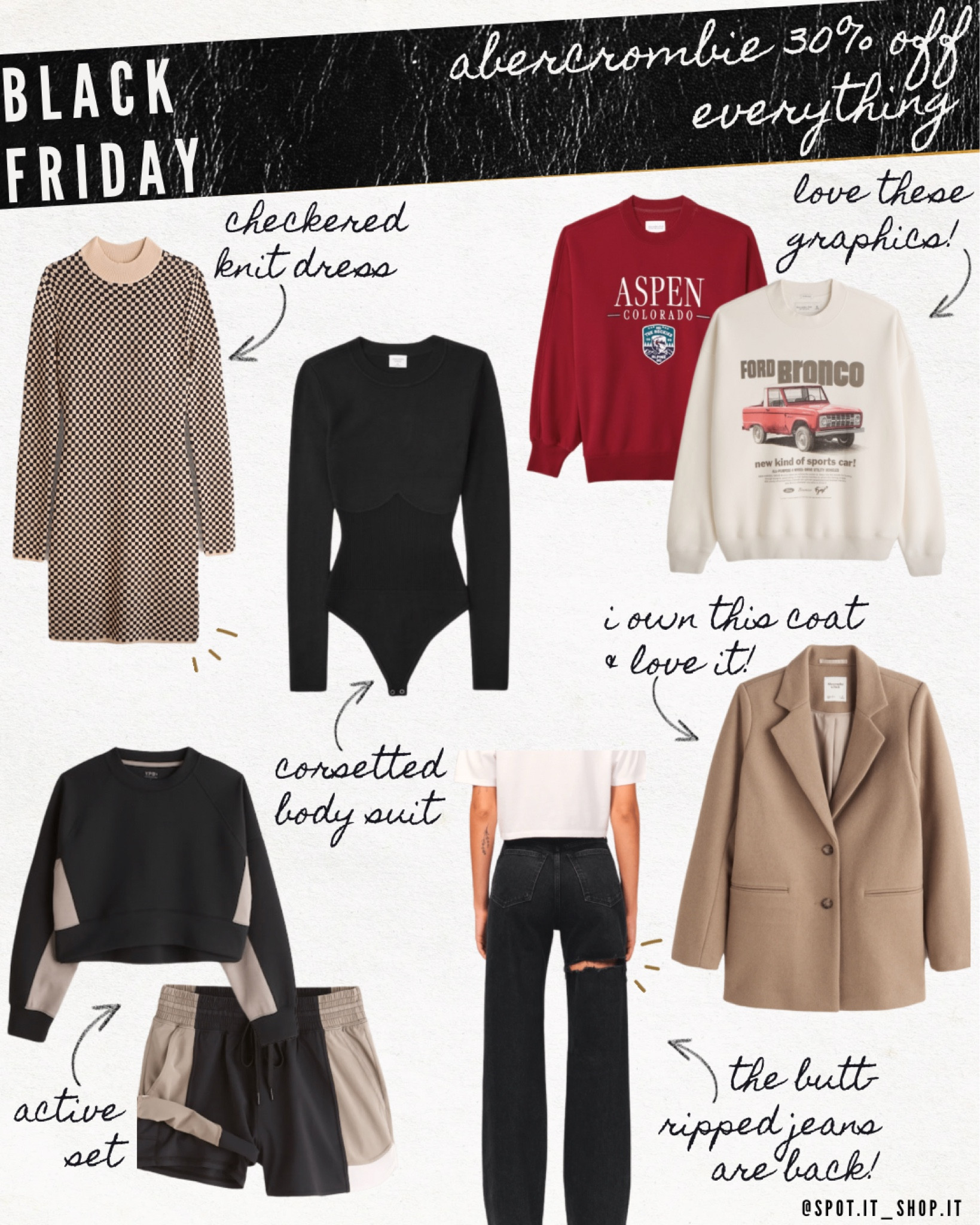 Black Friday Sale at Abercrombie! EVERYTHING is 30% Off 💸 Check out a few of my favorites! 

#LTKCyberweek #LTKfit #LTKGiftGuide