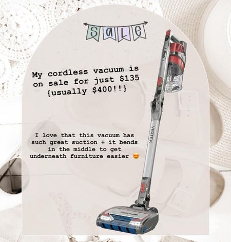 My fave cordless vacuum is on SUPER sale!! Usually $400, on sale for $135!!

#LTKsalealert #LTKhome