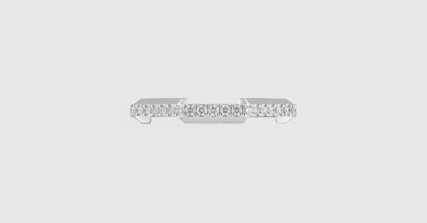 Gucci Link to Love diamond ring | Gucci (US)
