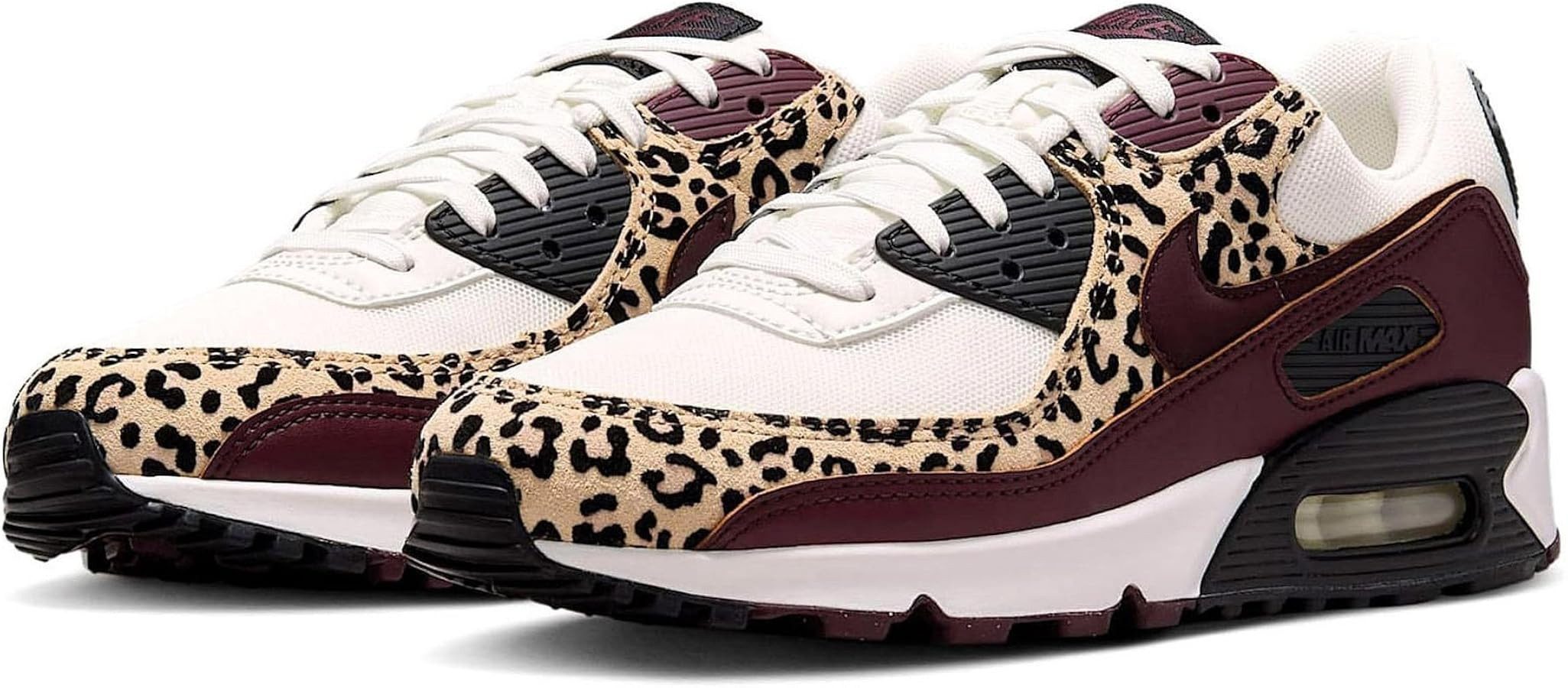Nike Air Max 90 Women's Shoes (Sail/Black/Burgundy Crush) | Amazon (US)