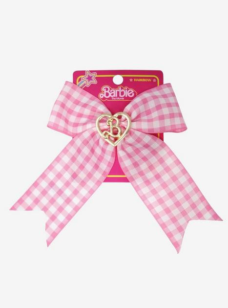 Barbie The Movie Replica Gingham Hair Bow | Hot Topic | Hot Topic