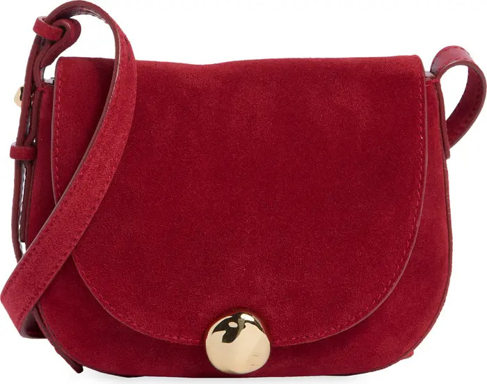 The Small Dakota Suede Saddle Bag | Nordstrom