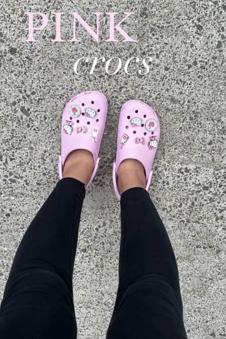 Pink crocs and cute hello Kitty accessories 


#LTKSeasonal #LTKFind #LTKstyletip