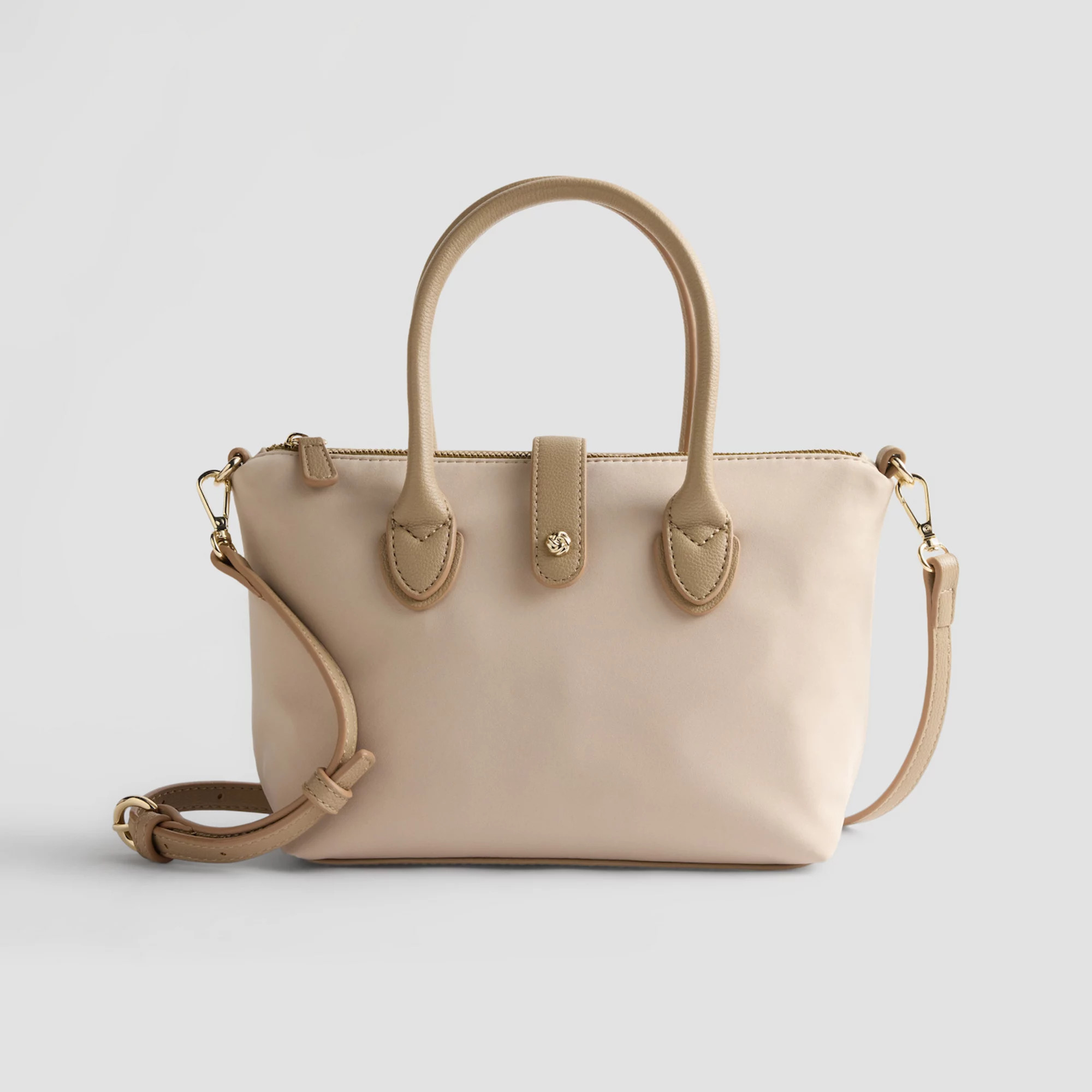 LC Lauren Conrad Noa Nylon Satchel Bag with Crossbody Strap | Kohl's
