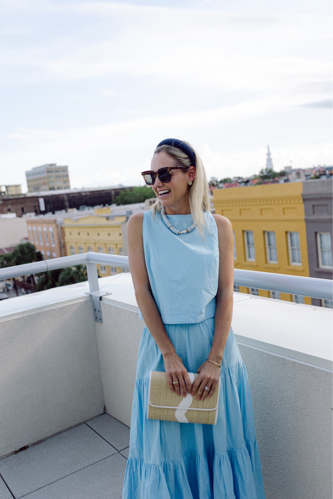 Blue me away 🤍

#LTKParties