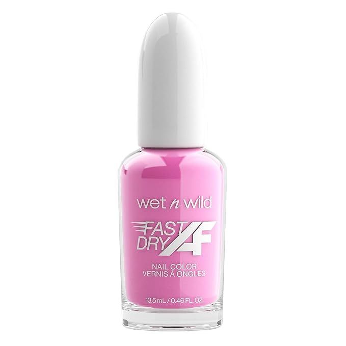 Wet n Wild Fast Dry AF Nail Color Pink Heels On The Beach | Amazon (US)