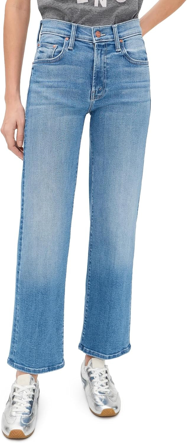 Mother Women's The Mid Rise Rambler Zip Ankle Jeans, Piece by Piece, 26 | Amazon (US)