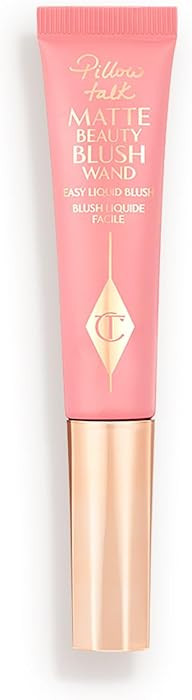 Charlotte Tilbury Pillow Talk Matte Liquid Blush Wand - Matte Blush for Cheeks with Cushion Appli... | Amazon (US)