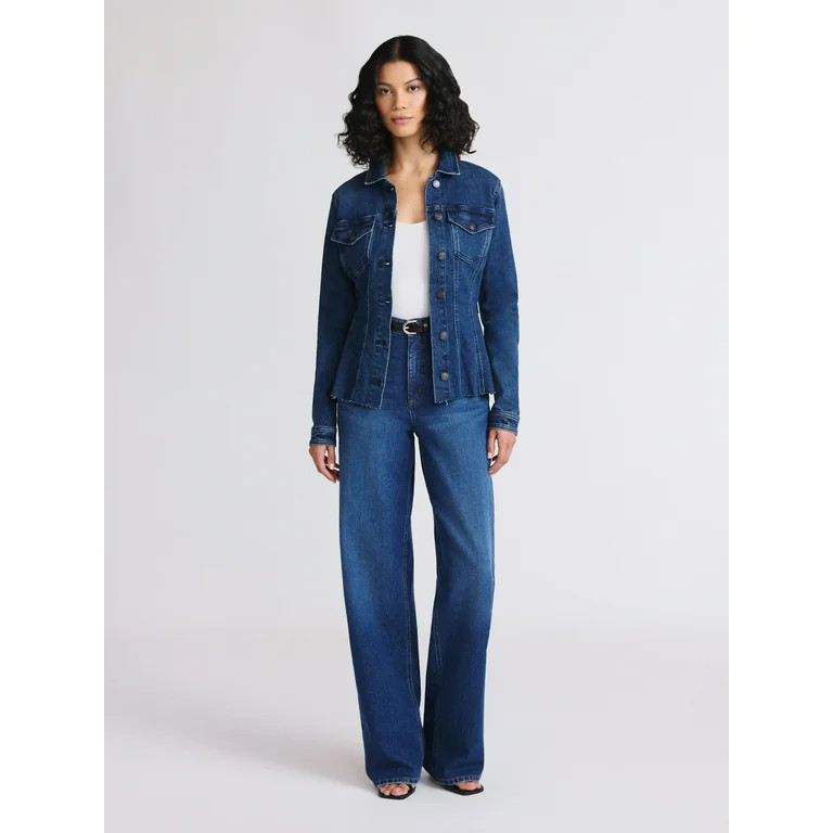 Sofia by Sofia Vergara Women's Peplum Jacket, Sizes XS-XXXL | Walmart (US)