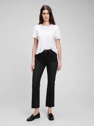 High Rise Kick Fit Jeans with Washwell | Gap (CA)