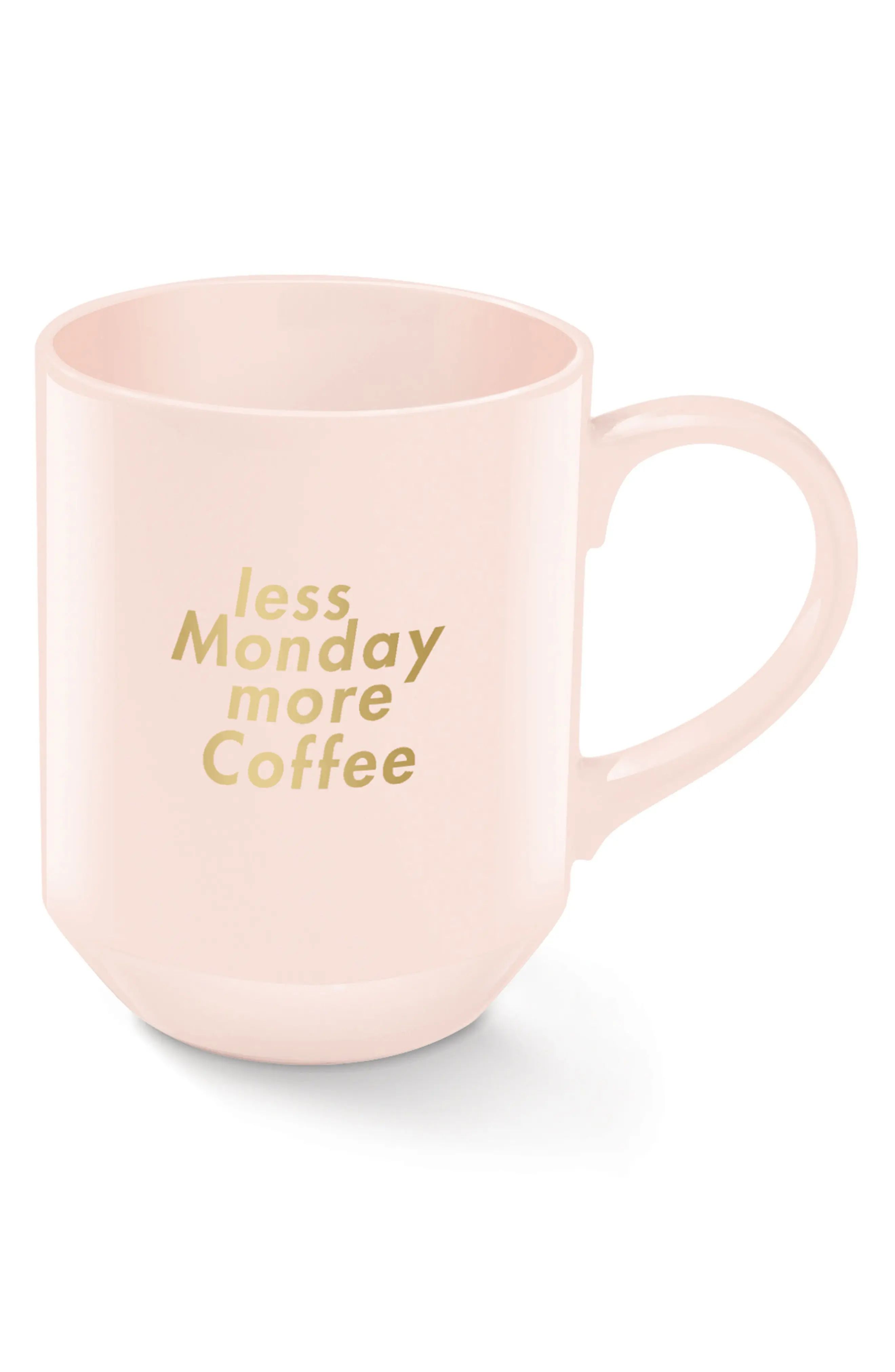 Less Monday More Coffee Ceramic Mug | Nordstrom