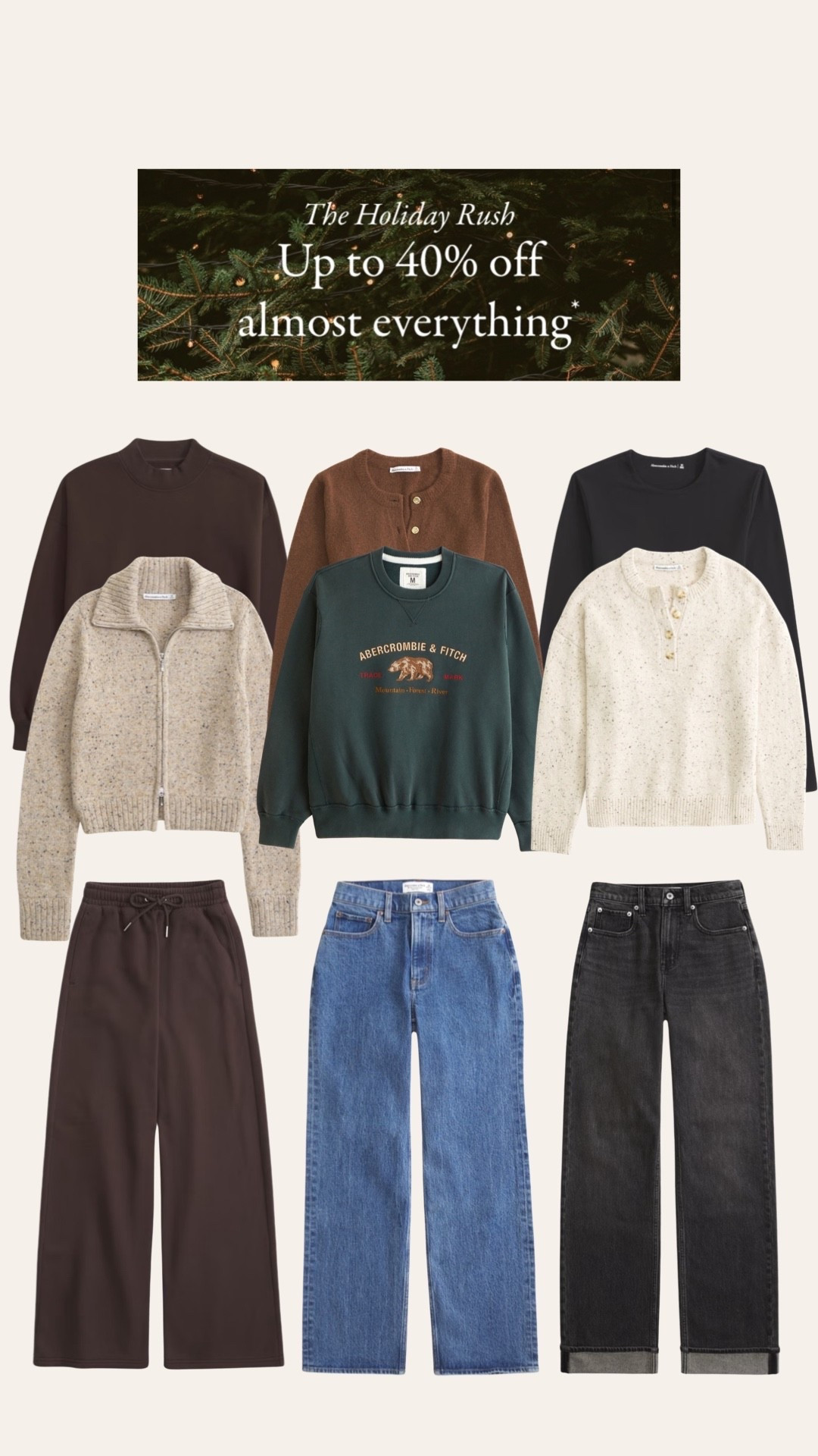 Up to 40% off Abercrombie!!! Abercrombie style! Curvy fashion finds! Affordable finds 

#LTKFindsUnder100 #LTKSaleAlert #LTKGiftGuide