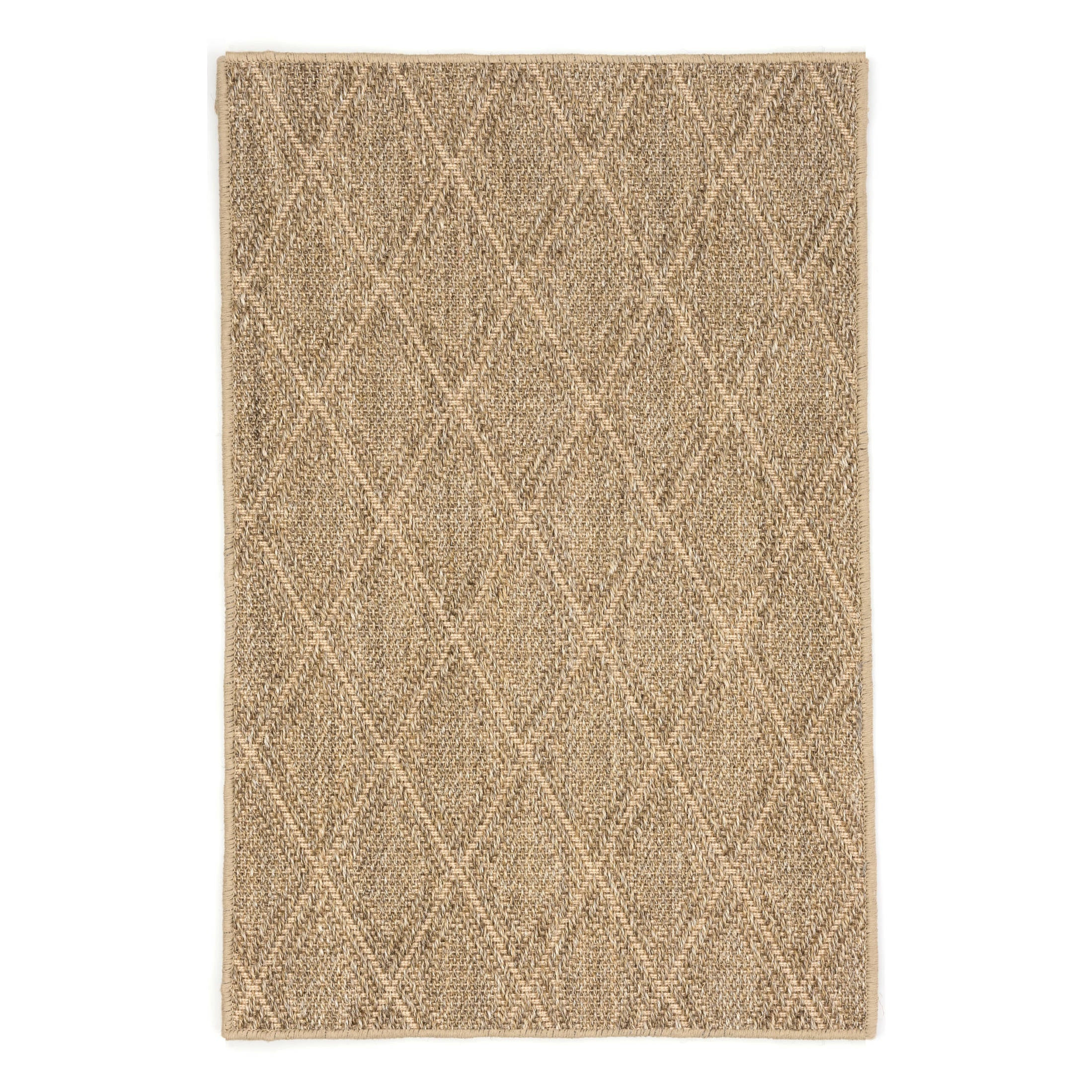 Diamond Woven Sisal Rug | Natural | Annie Selke