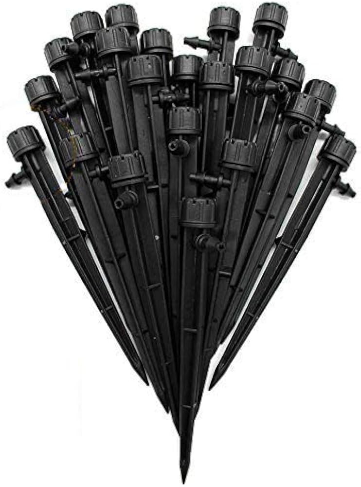 Adjustable Irrigation Drippers,Adjustable 360 Degree Water Flow Drip Irrigation System Drip Emitt... | Amazon (US)