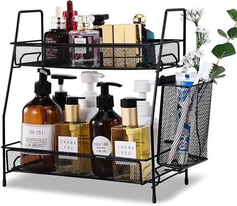 Fixparts Countertop Organizer for Bathroom Counter, The Organizer for Bedroom, Spice Rack Organiz... | Amazon (US)