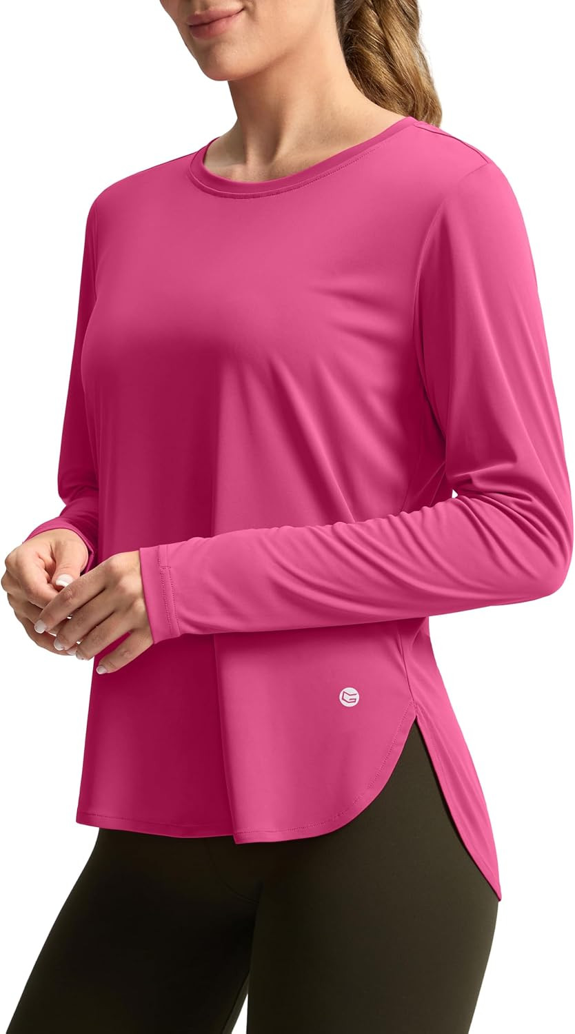 G Gradual Women's Sun Shirts UPF 50+ Long Sleeve Workout Hiking Tops | Amazon (US)