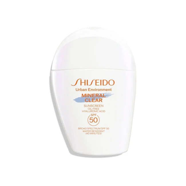 Urban Environment Mineral Clear Sunscreen SPF 50 | Shiseido