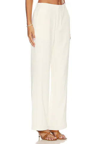 Roma Pant in Ivory | Revolve Clothing (Global)