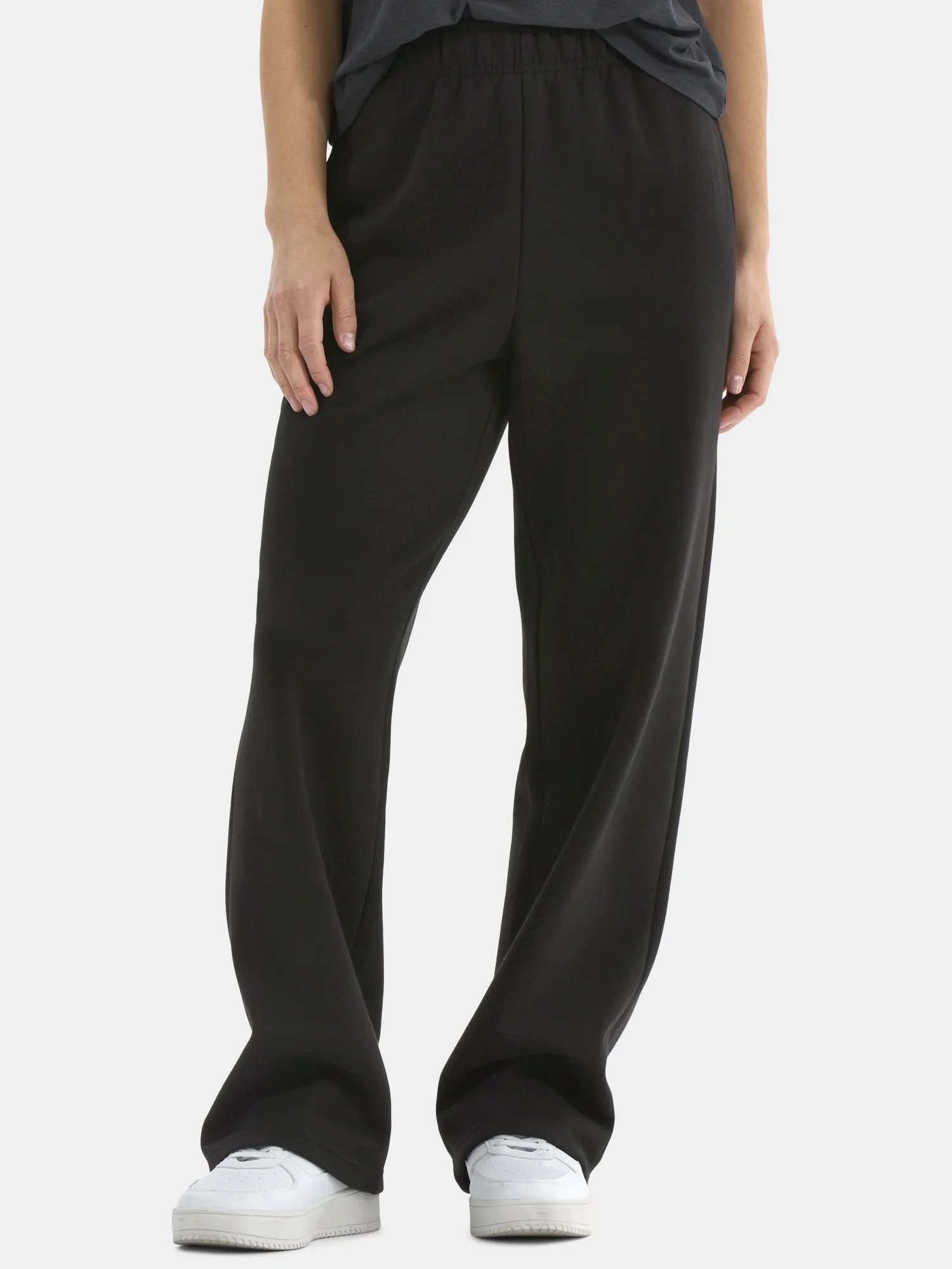 Athletic Works Women's Fleece Pants with Pockets, 30" Inseam, Sizes XS-XXXL | Walmart (US)