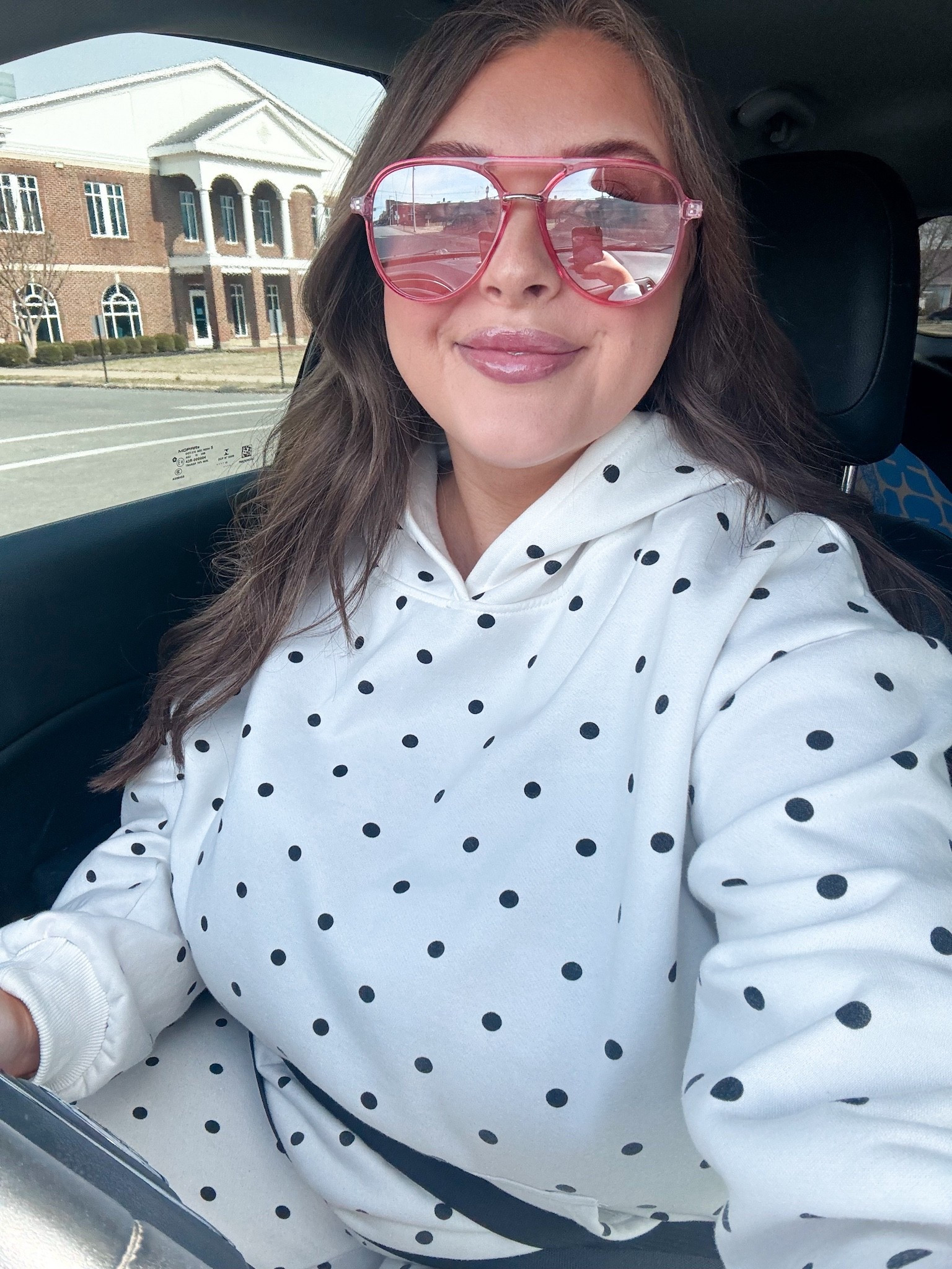 Living in this polka dot set from Amazon! 

#LTKPlusSize
