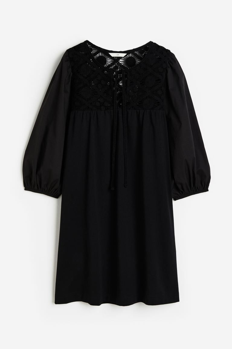 Lace-detail Jersey Dress | H&M (US + CA)