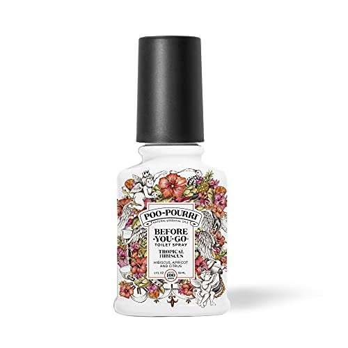 Poo-Pourri Before-You- go Toilet Spray, 2 Fl Oz, Tropical Hibiscus, 2 Fl Oz | Amazon (US)