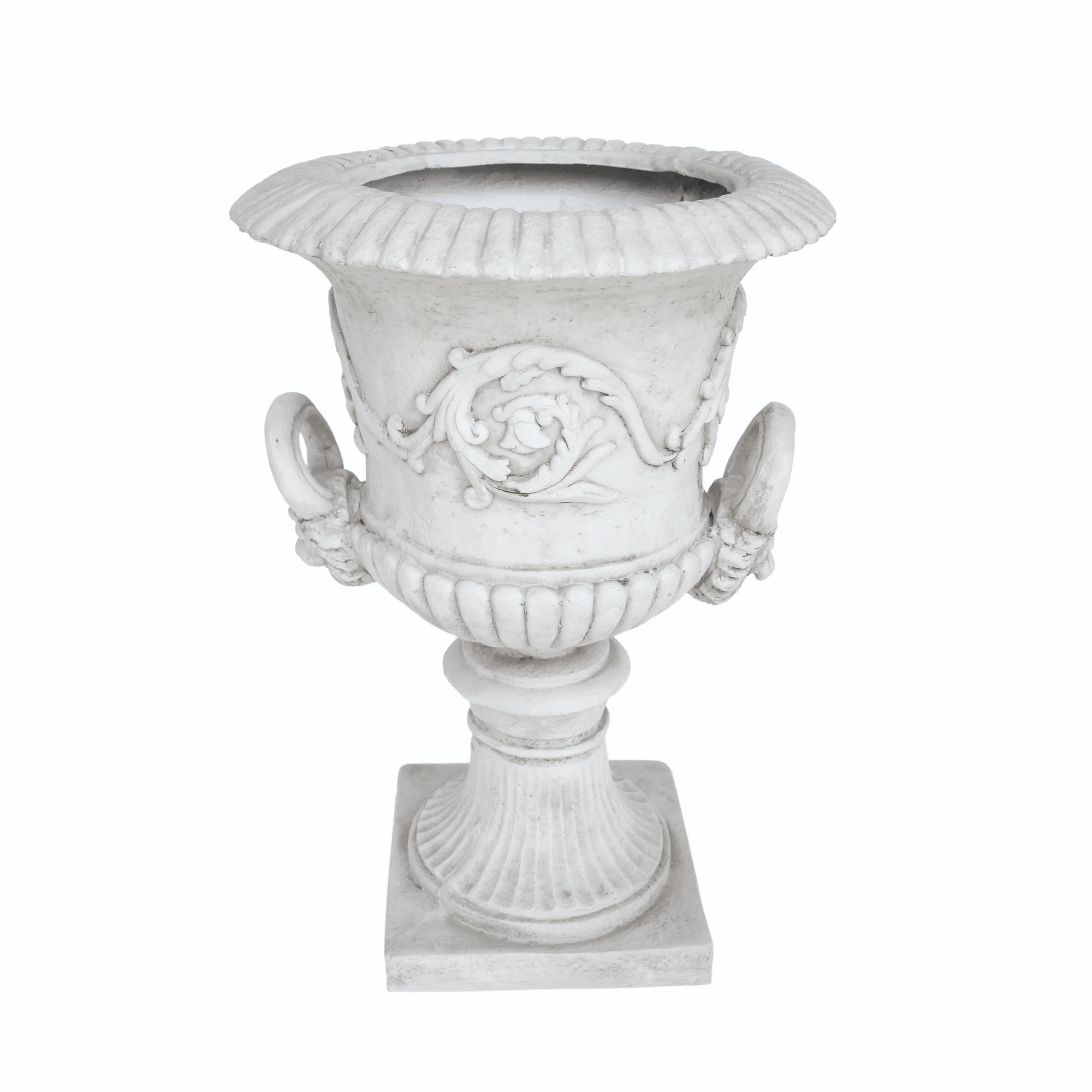 Fleur De Lis Living Giordano Concrete Chalice Urn Planter & Reviews | Wayfair | Wayfair North America