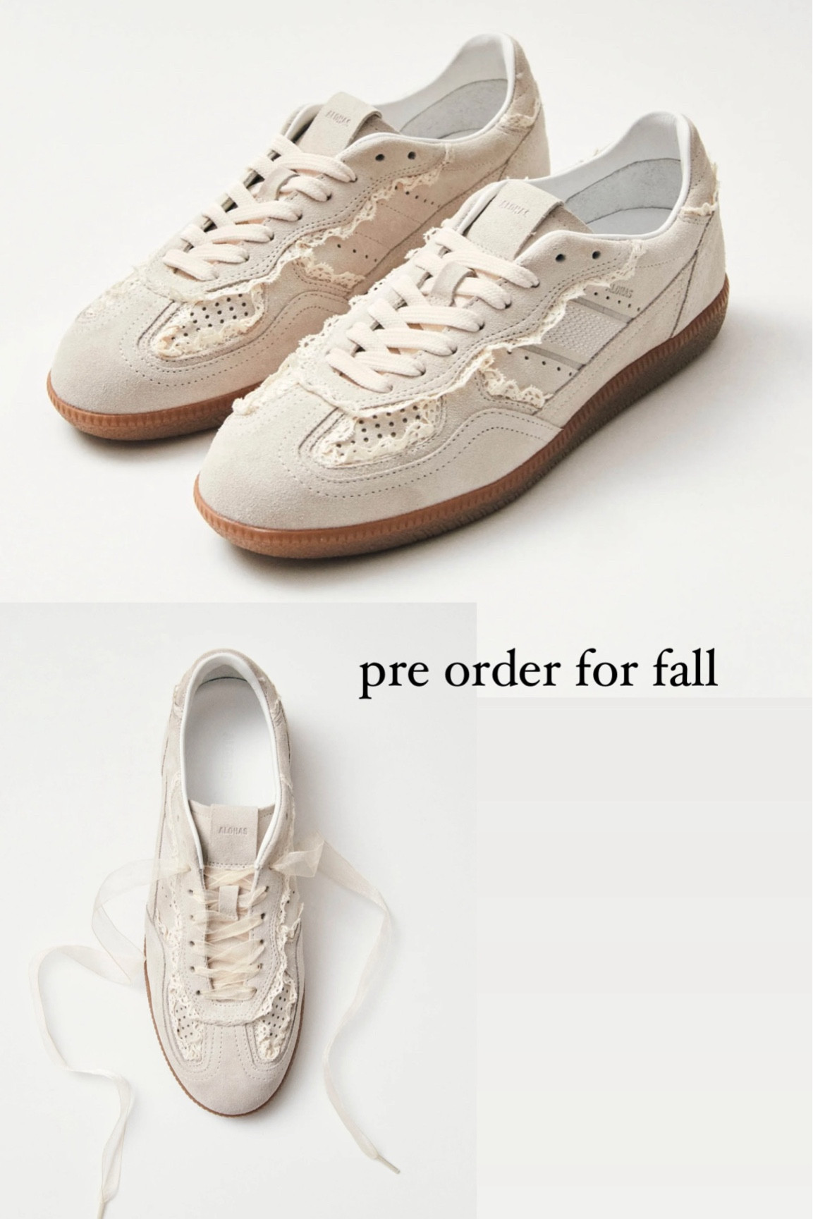 Preorder for fall ship! Neutral sneakers comes with both sets of shoestrings 

#LTKShoeCrush #LTKStyleTip #LTKTravel
