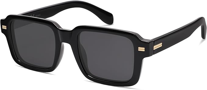 SOJOS Big Trendy Square Polarized Sunglasses Womens Mens, Retro Large Chunky Wide Rectangle Shade... | Amazon (US)