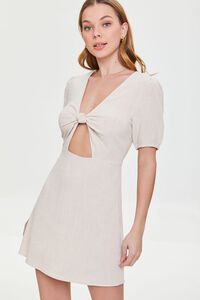 Knotted Cutout Mini Dress | Forever 21 | Forever 21 (US)