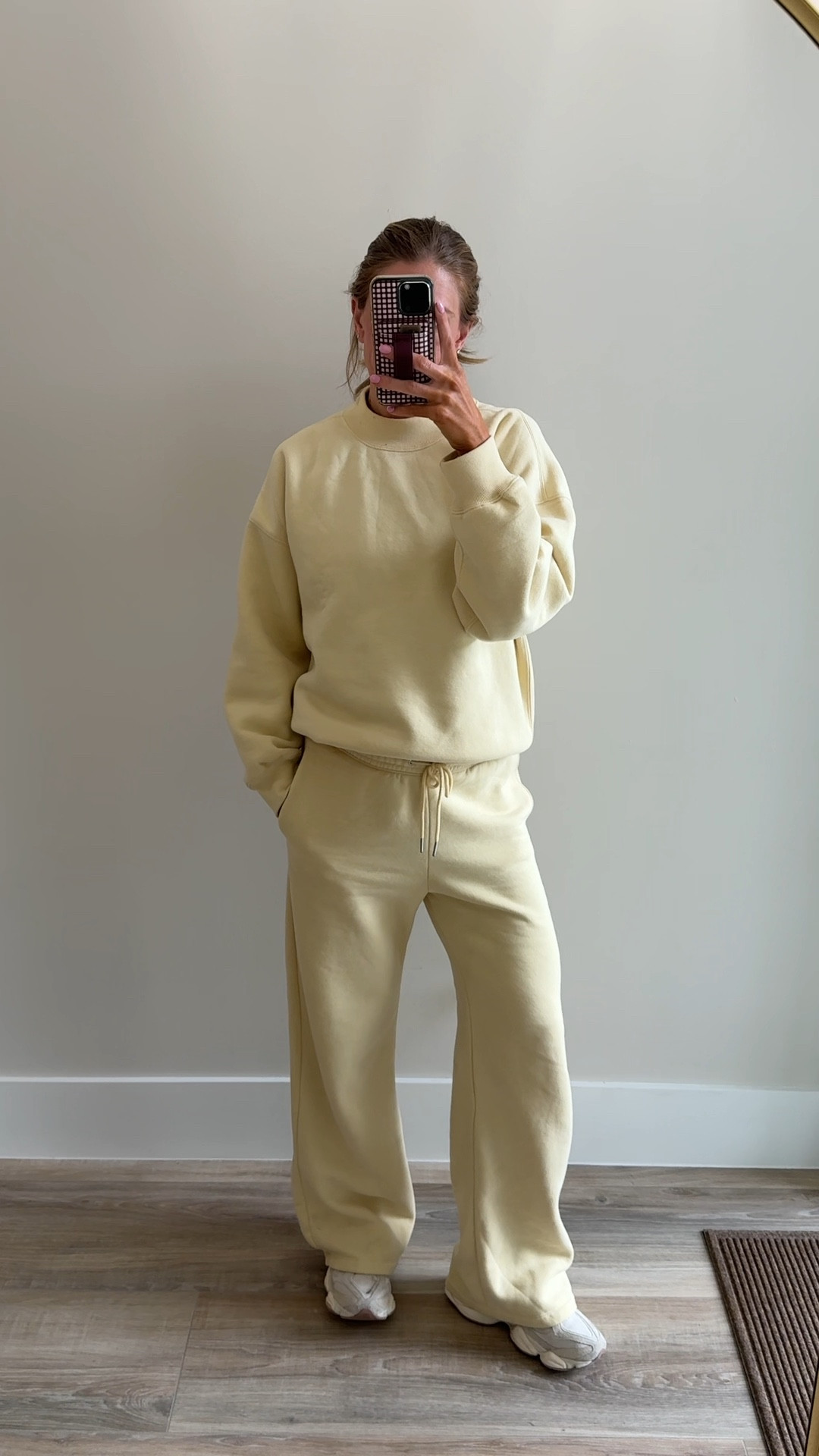 What I wore traveling to Florida for day 2. This mock neck sweatshirt from Abercrombie is a fave and I have it in several colors. Love this butter yellow color. Not restricting on my neck. Wearing medium for pregnancy and height and for an oversized fit

Medium long in lounge pants for pregnancy! 


Lounge set, wideleg pants, butter yellow set


Travel outfit, lounge set, bump friendly, 

#LTKootd #LTKTravel #LTKTall

#LTKdayinmylife #LTKTall #LTKTravel

#LTKdayinmylife #LTKmomlife #LTKTall