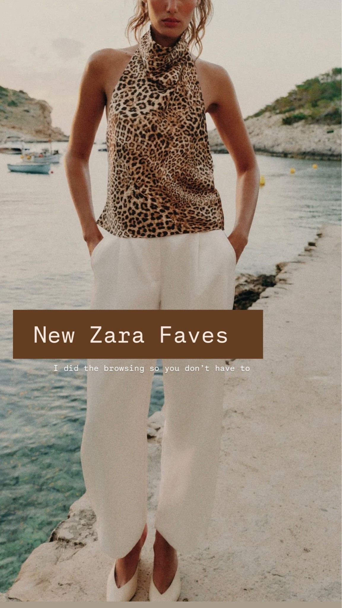 My top picks from the Zara new arrivals..and yes I grabbed the leopard top and the white mules. @Zara
