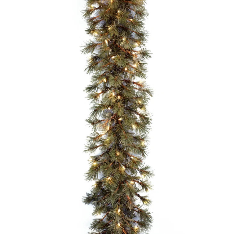 9' Opuntia Garland with 50 Clear Lights | Wayfair Professional
