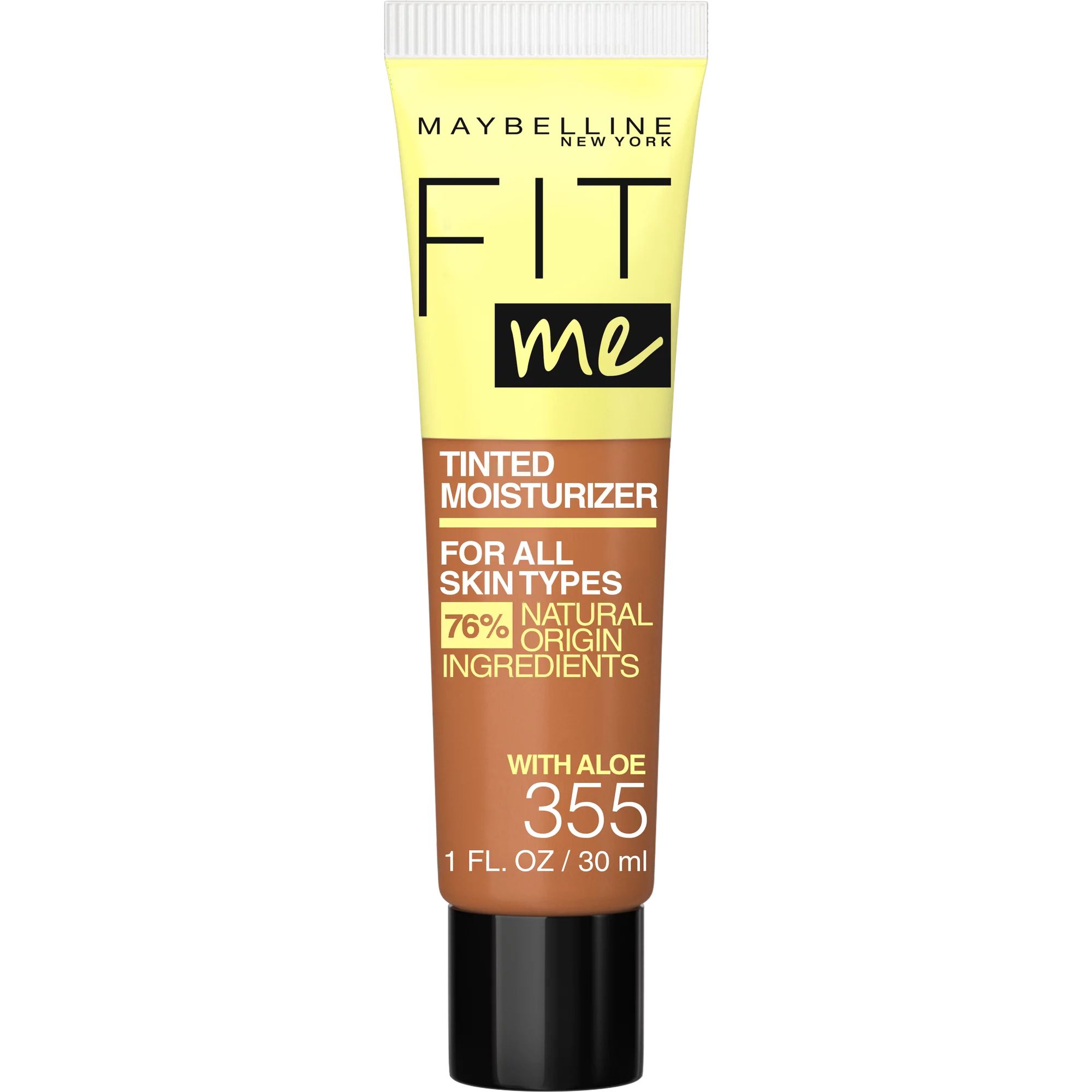 Maybelline Fit Me Tinted Moisturizer, Natural Coverage, Face Makeup, 355, 1 fl. oz. | Walmart (US)