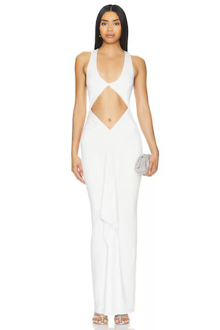 superdown Amai Maxi Dress in White from Revolve.com | Revolve Clothing (Global)