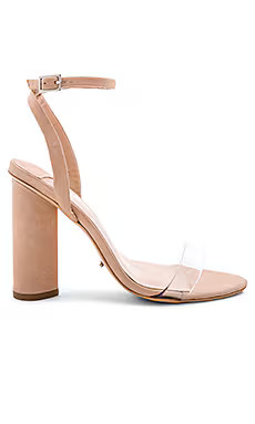Tony Bianco Tommi Sandal in Skin Phoenix & Clear Vynalite from Revolve.com | Revolve Clothing (Global)