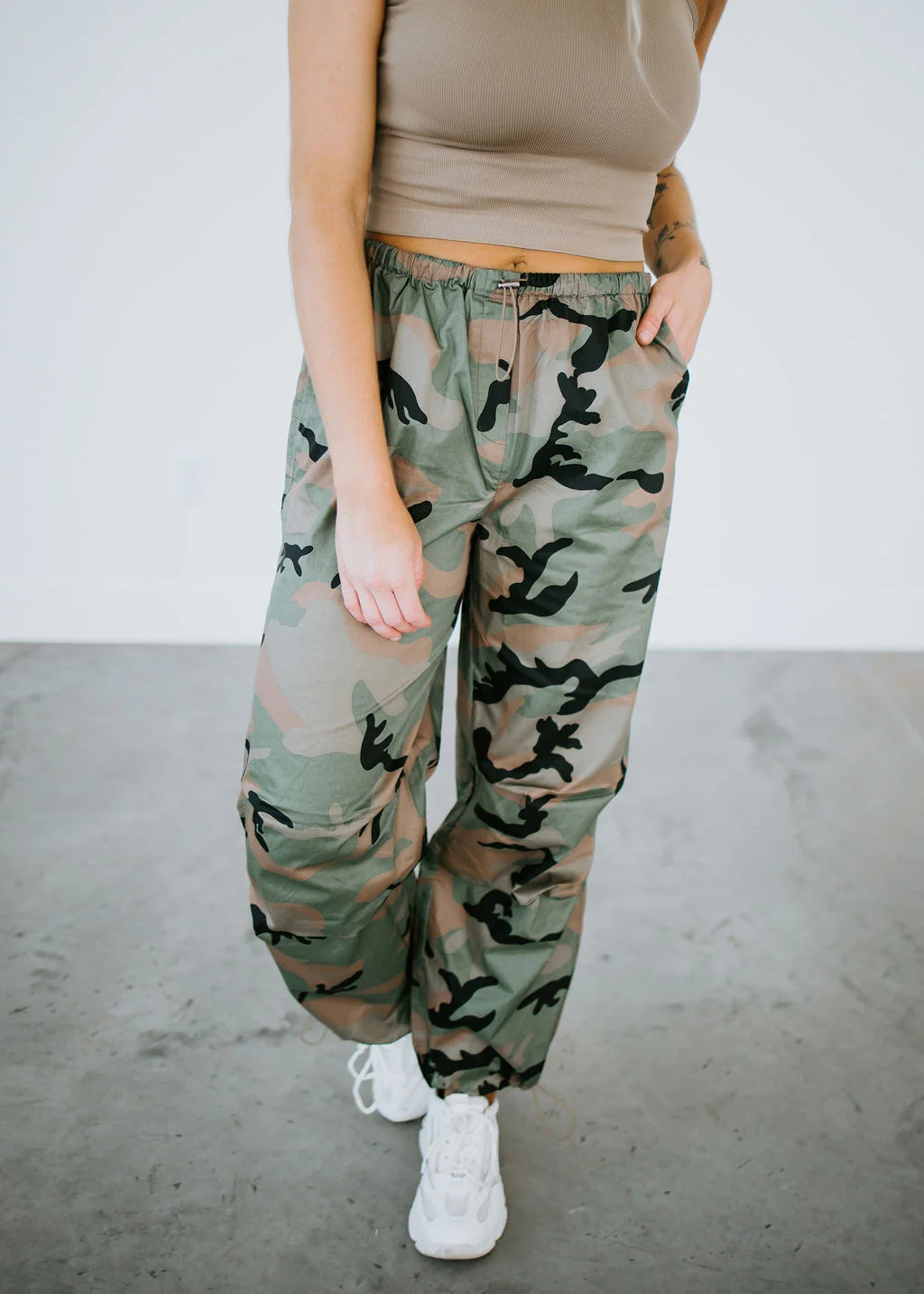 Fallout Camo Parachute Pants | Lauriebelles