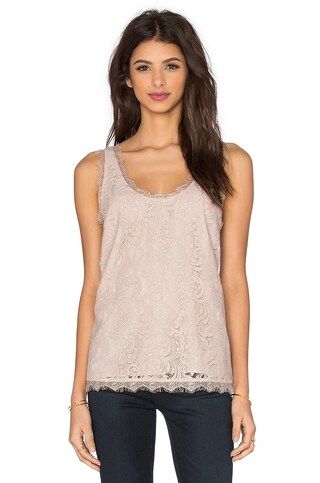 Brinx Lace Tank | Revolve Clothing