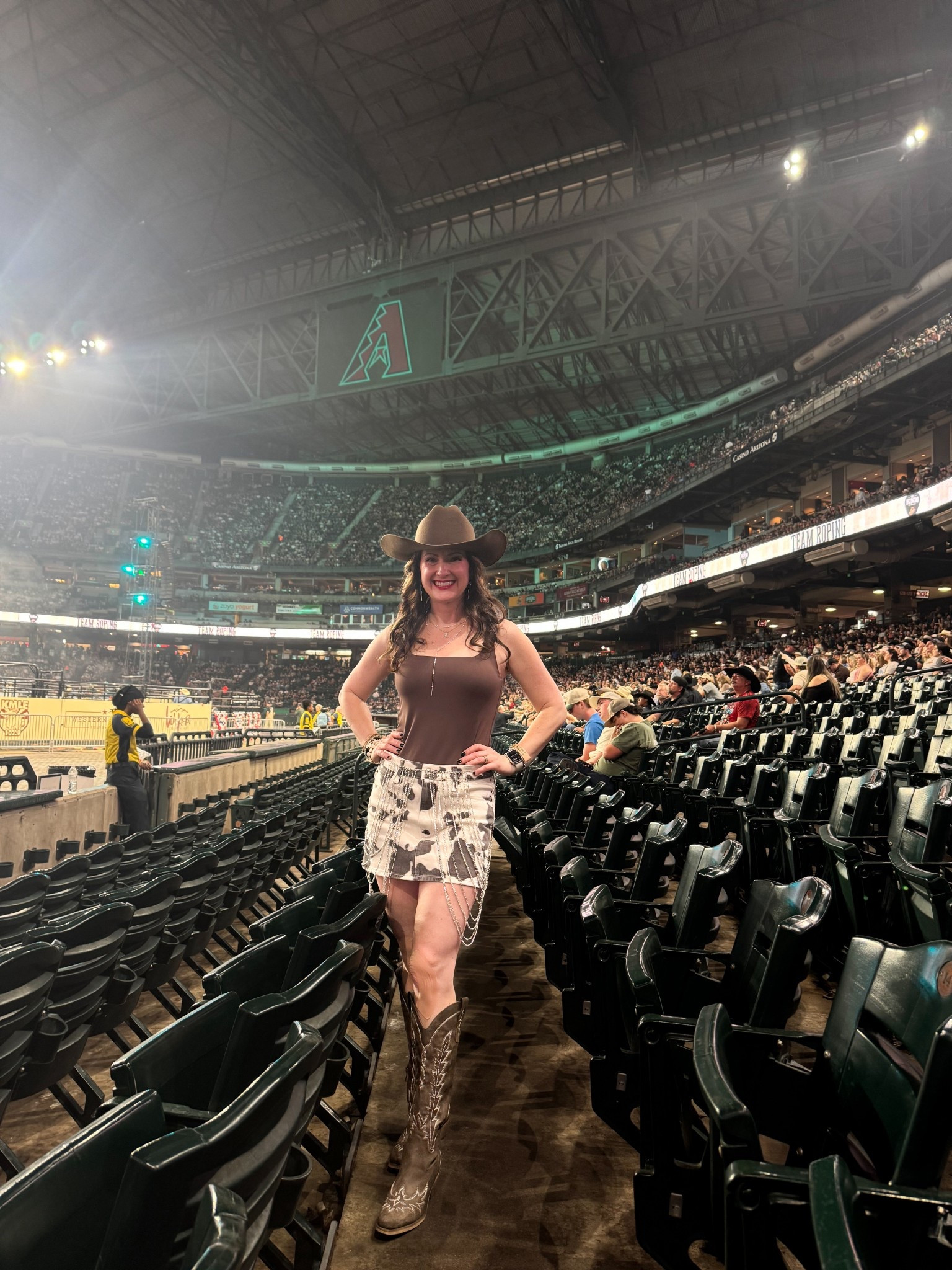 Hondo Rodeo fit night 3 👢🤎

Country concert outfits, cowboy hat, cowboy boots, cow print skirt  ootd grwm 

#LTKShoeCrush #LTKgrwm #LTKStyleTip