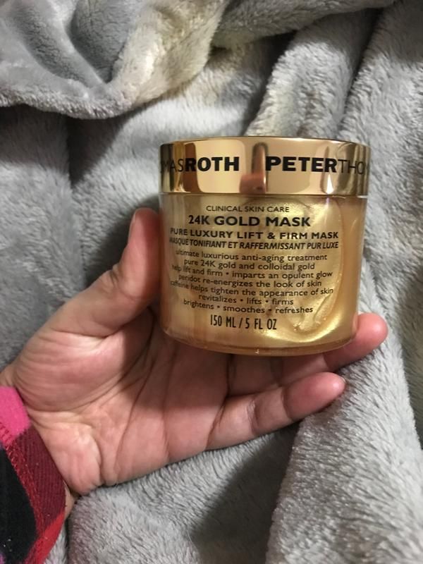 24K Gold Mask Pure Luxury Lift & Firm | Peter Thomas Roth Labs