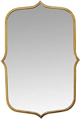 Stratton Home Décor Stratton Home Decor 36" Hillary Metal Mirror, Antique Gold | Amazon (US)