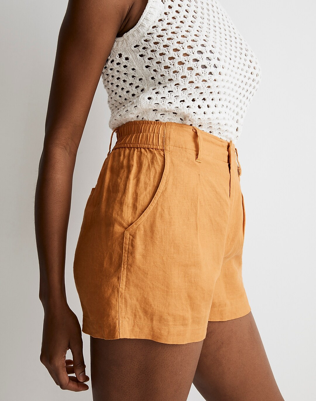 The Neale Short in 100% Linen | Madewell