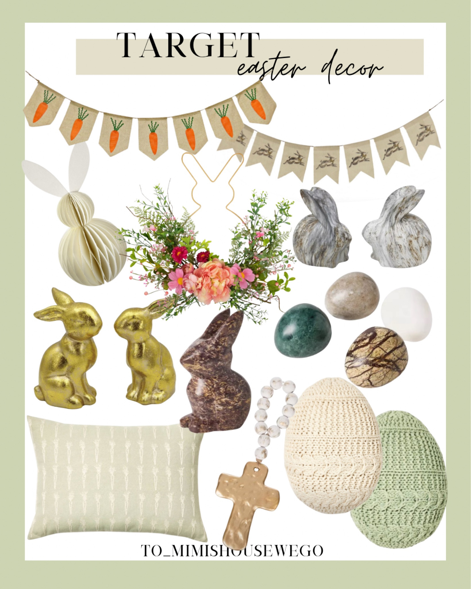Target Easter decor  

#LTKSeasonal #LTKFindsUnder50 #LTKHome