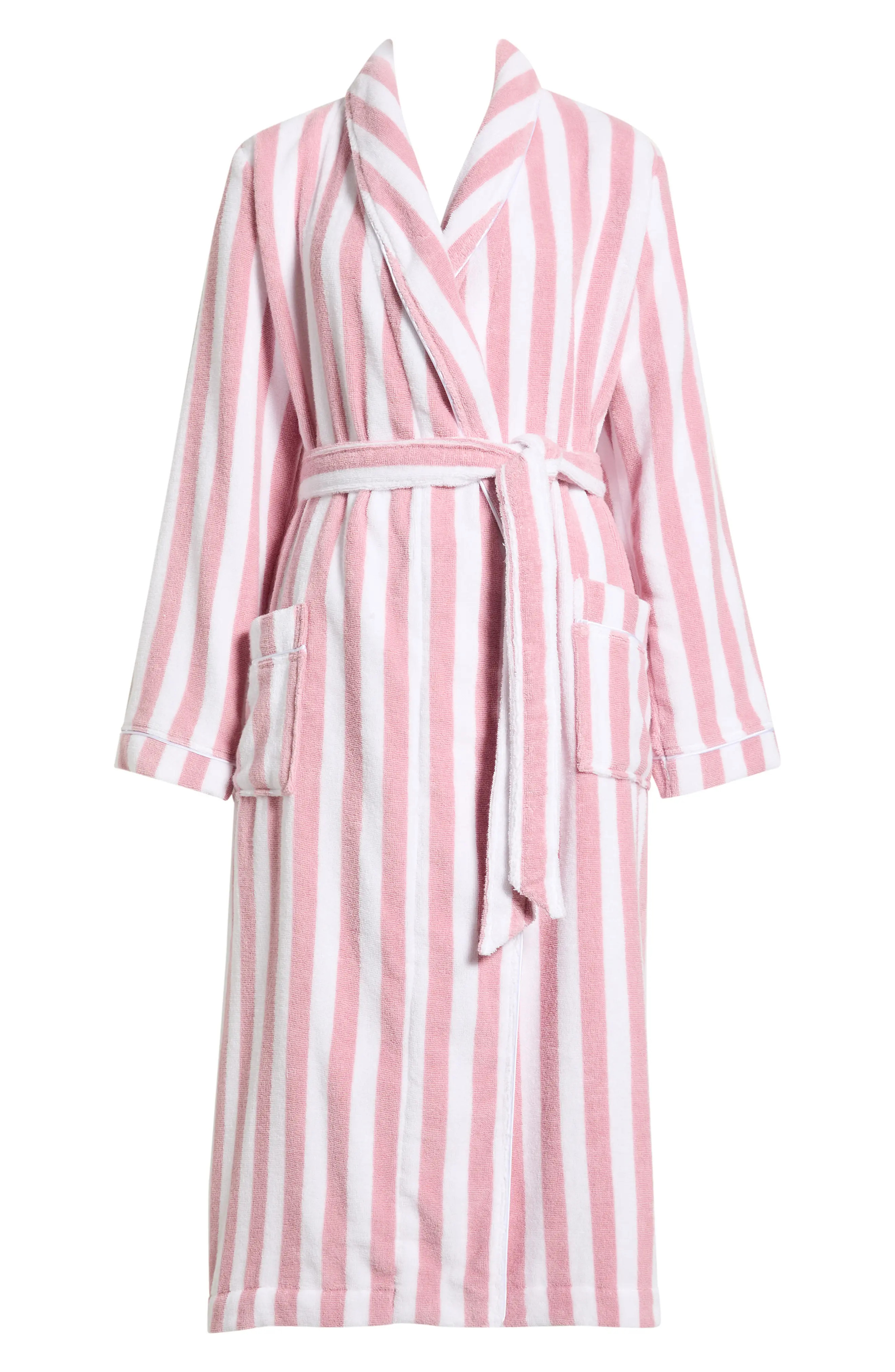 Stripe Hydrocotton Terry Robe (Women) | Nordstrom | Nordstrom