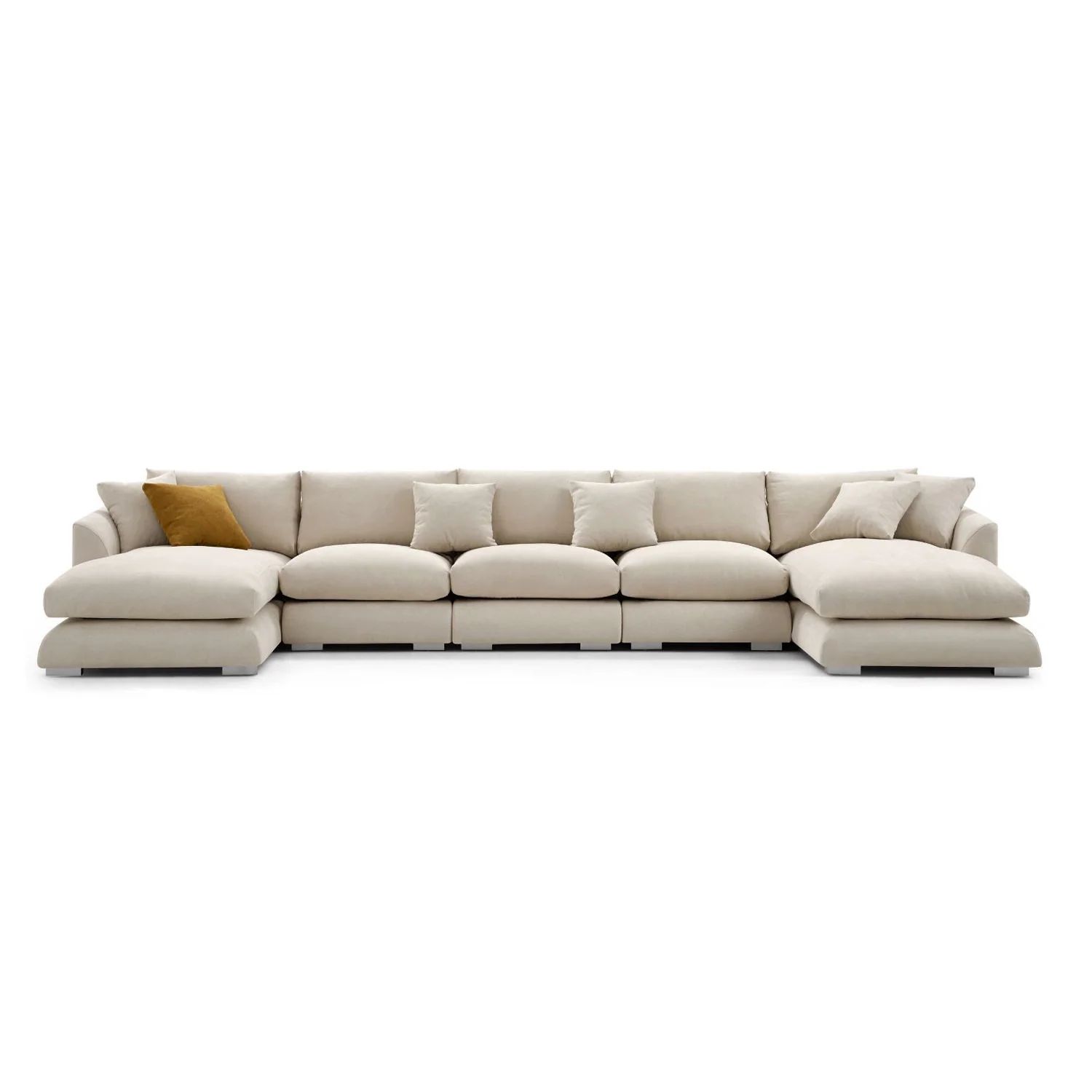 Feathers U-Sectional | Valyou Furniture