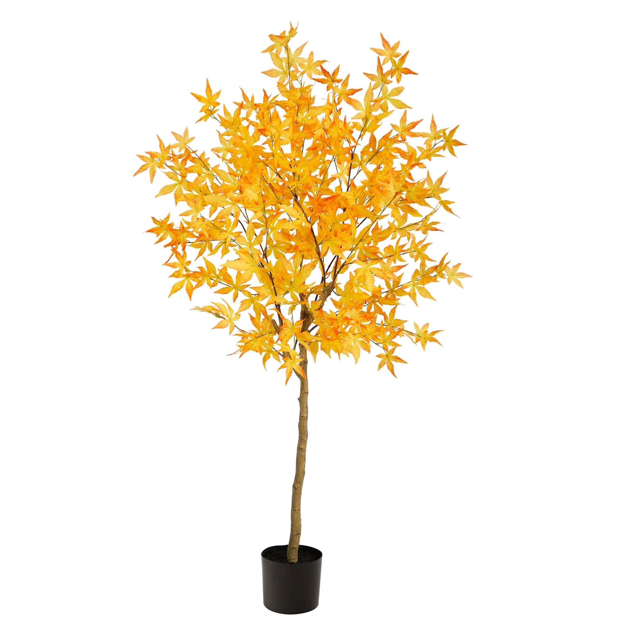 5' Autumn Maple Artificial Fall Tree | Nearly Natural | Nearly Natural