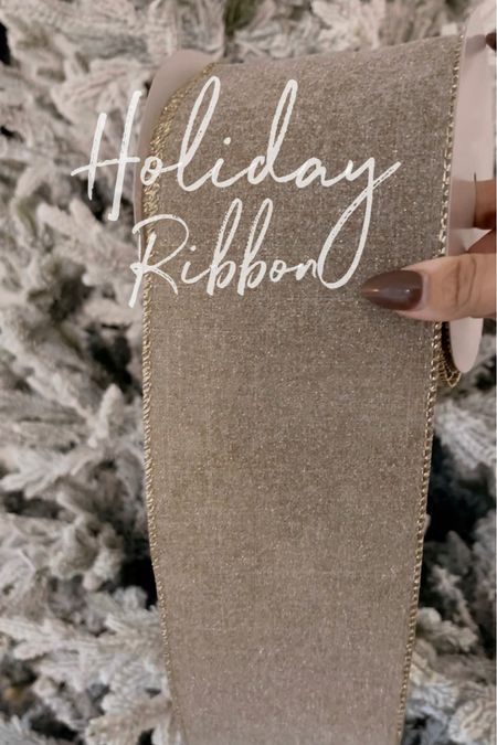 Let’s talk  Ribbons! Now is a great time to get your ribbons before they sell out every where. Remember to always look for wired 4”H ribbon, it will elevate your Christmas tree!

#LTKSeasonal #LTKHolidaySale #LTKsalealert